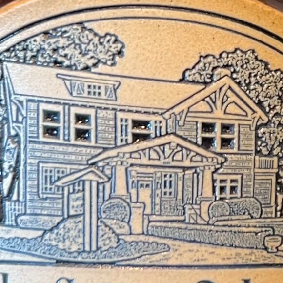 DENEEN POTTERY Handcrafted Mug THE COTTON PALACE BED & BREAKFAST Waco, Texas - Picture 4 of 13